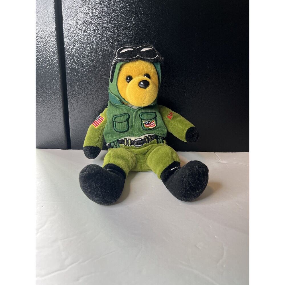 U.S. Air Force Team beans Authentic Vintage Plush Teddy Bear 8"